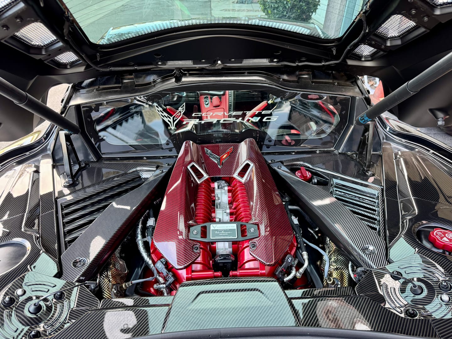 Customer photo review of Chevrolet Corvette C8 Z06 Engine Cover