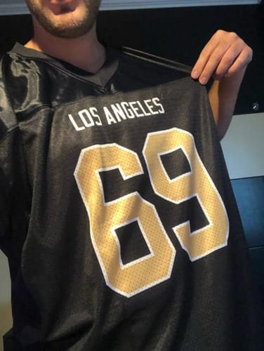 Customer photo review of Custom Replica Football Jersey for Men Women Youth Personalized Practice Shirts
