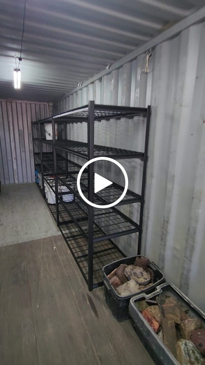 Customer video review of REIBII 60" W Heavy Duty Metal Shelving Unit, Adjustable Shelves for Storage, Rust-Proof Shelving for Garage, Industrial, Warehouse, Basement & Workshop
