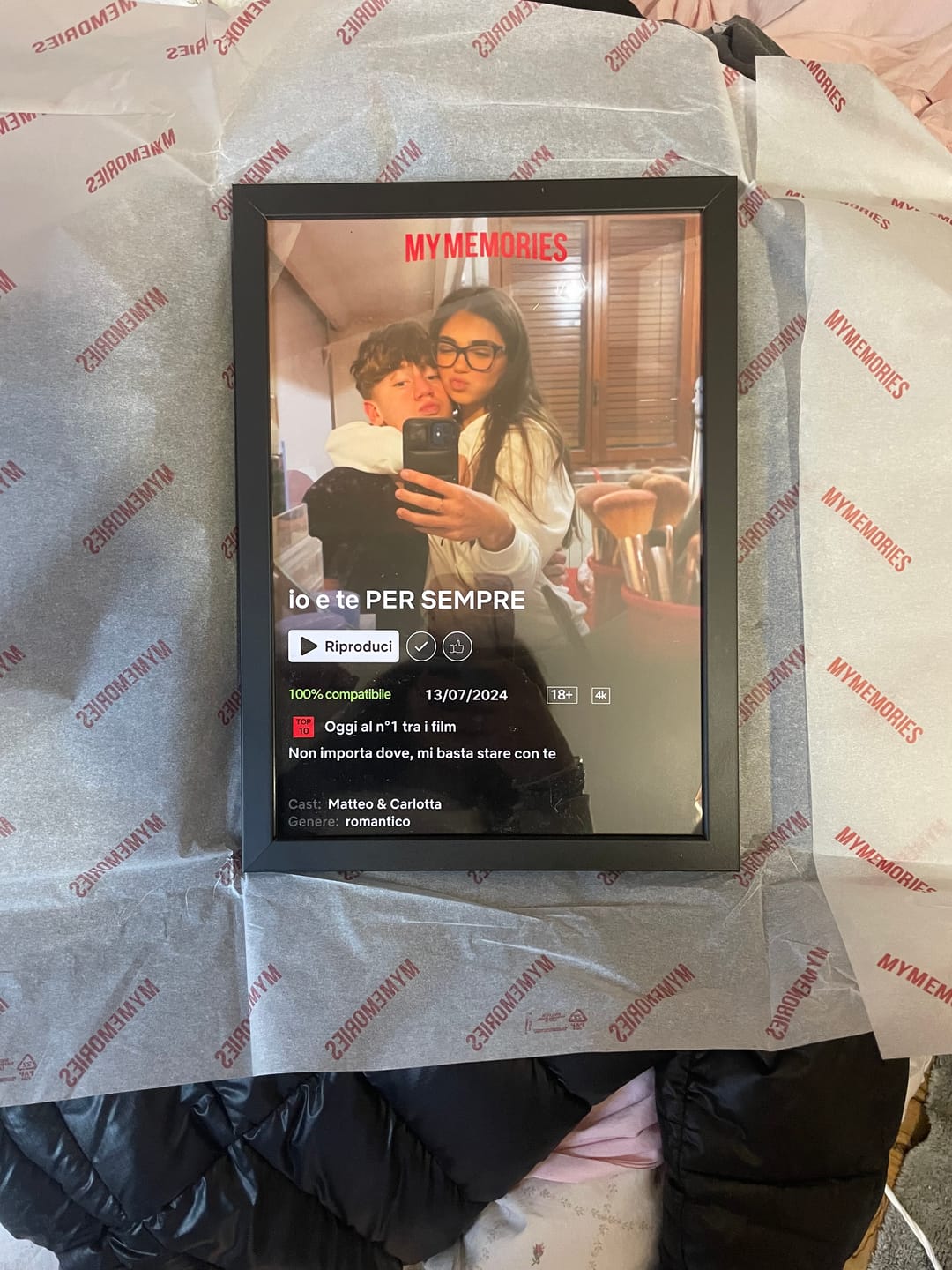 Customer photo review of MyMemories - Poster Netflix