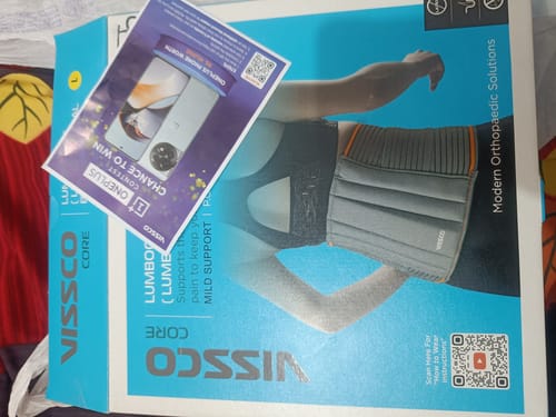 Customer photo review of Lumbocare (Lumbo Sacral Belt) | Provides Support to the Lower Back | Pain solution for Back and Abdomen (Grey)