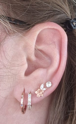 Customer photo review of Boucles d'oreilles Césane