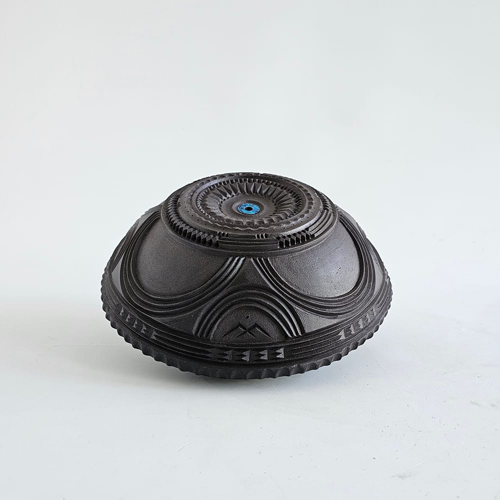 Customer photo review of Nigra Black Stoneware 10Kg Bag