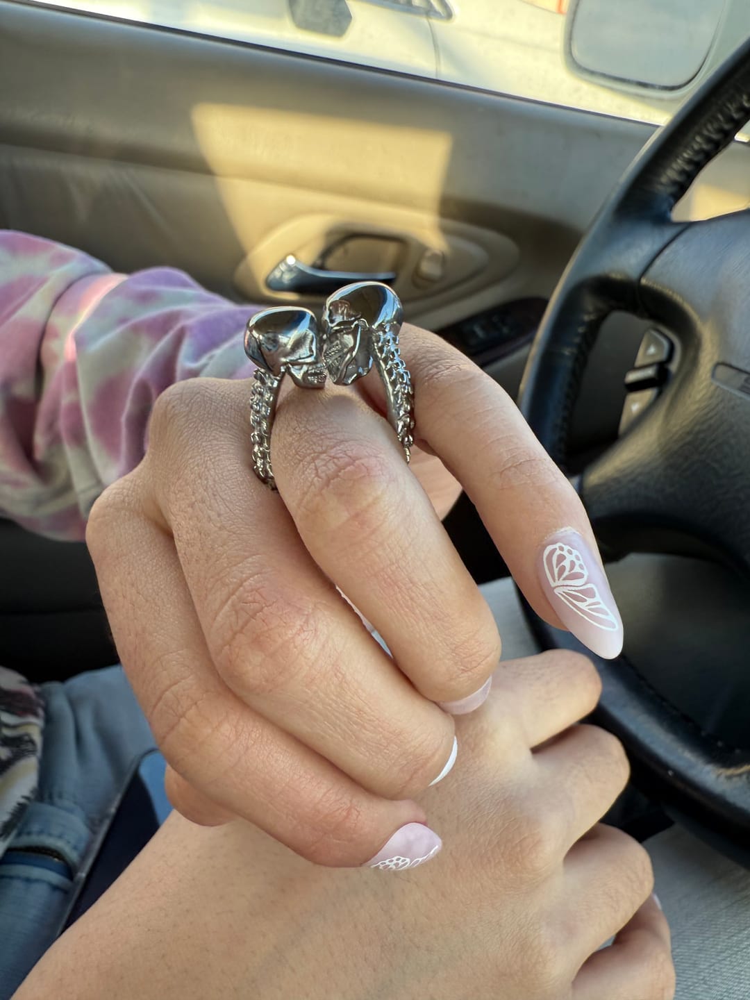 Customer photo review of DEATH WON'T DO US PART RING