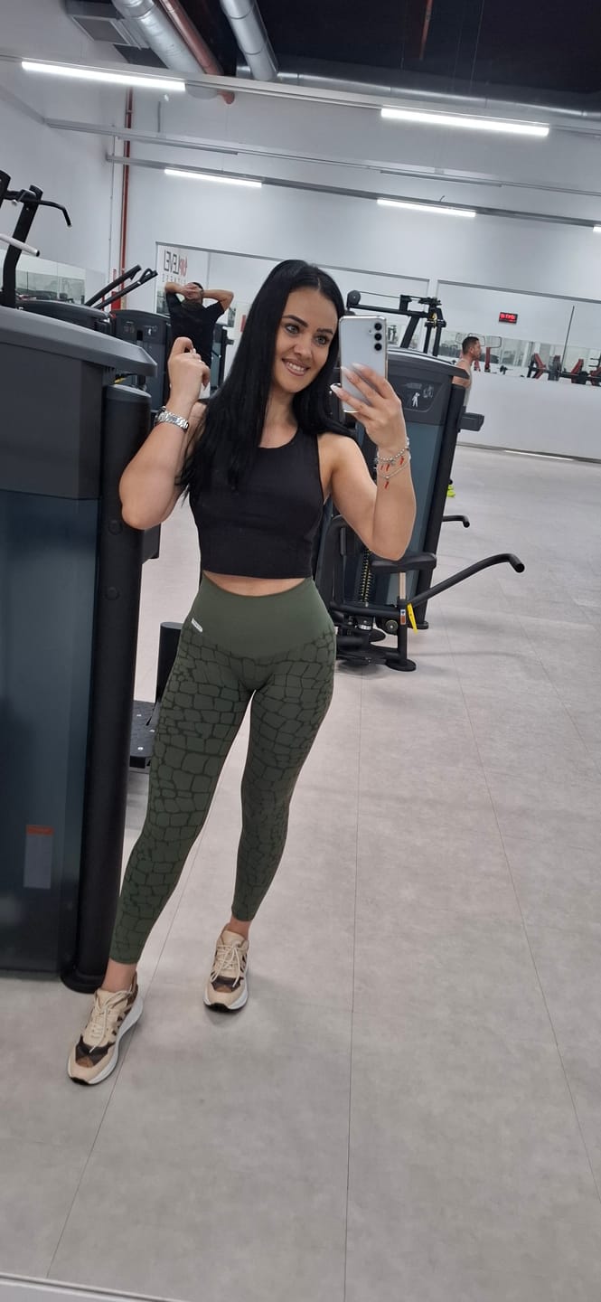 Customer photo review of Leggings All-up Cocco Verde