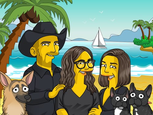 Customer photo review of Premade Background