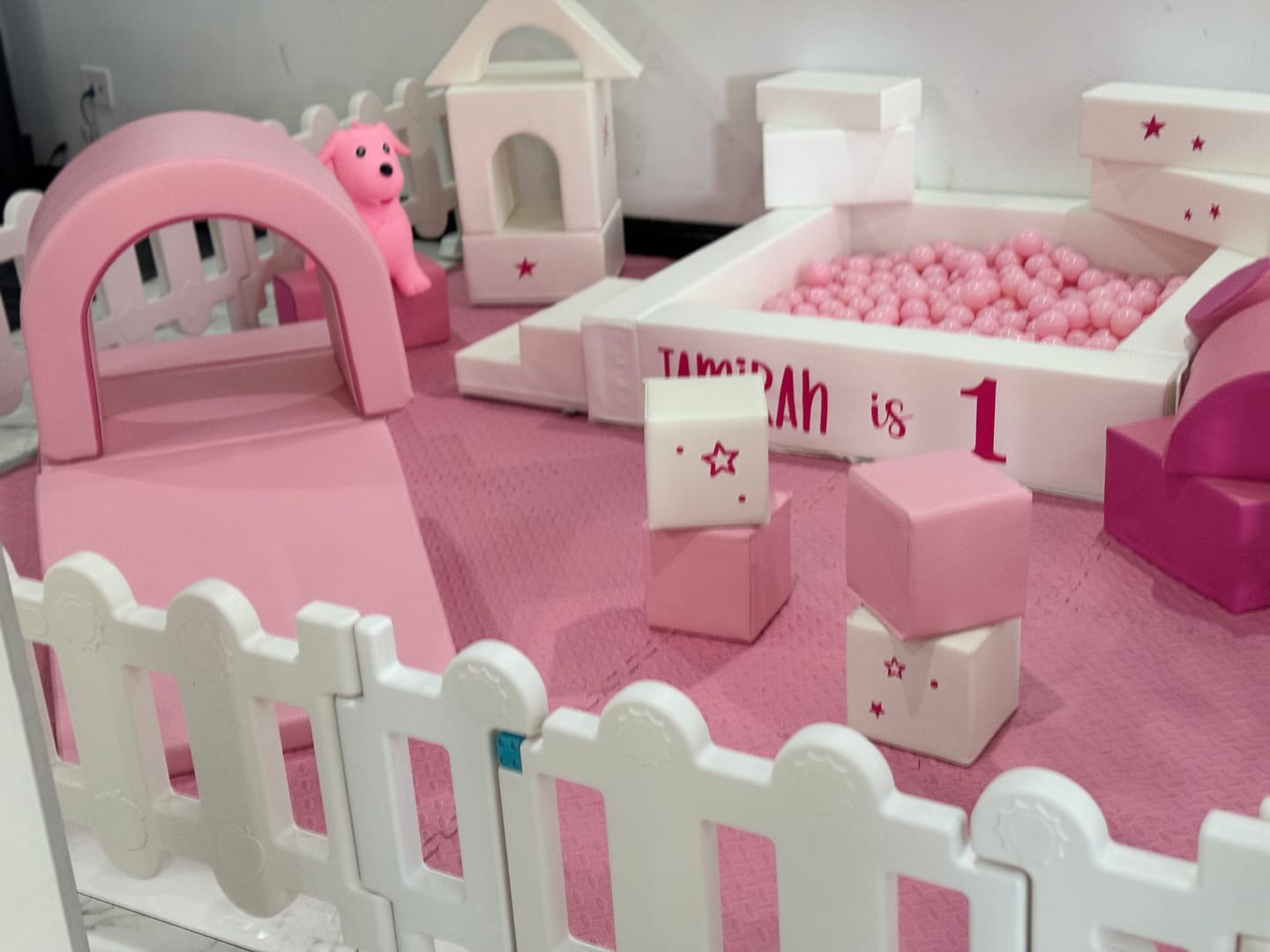 Customer photo review of Soft Play -6 -Cubes 8"