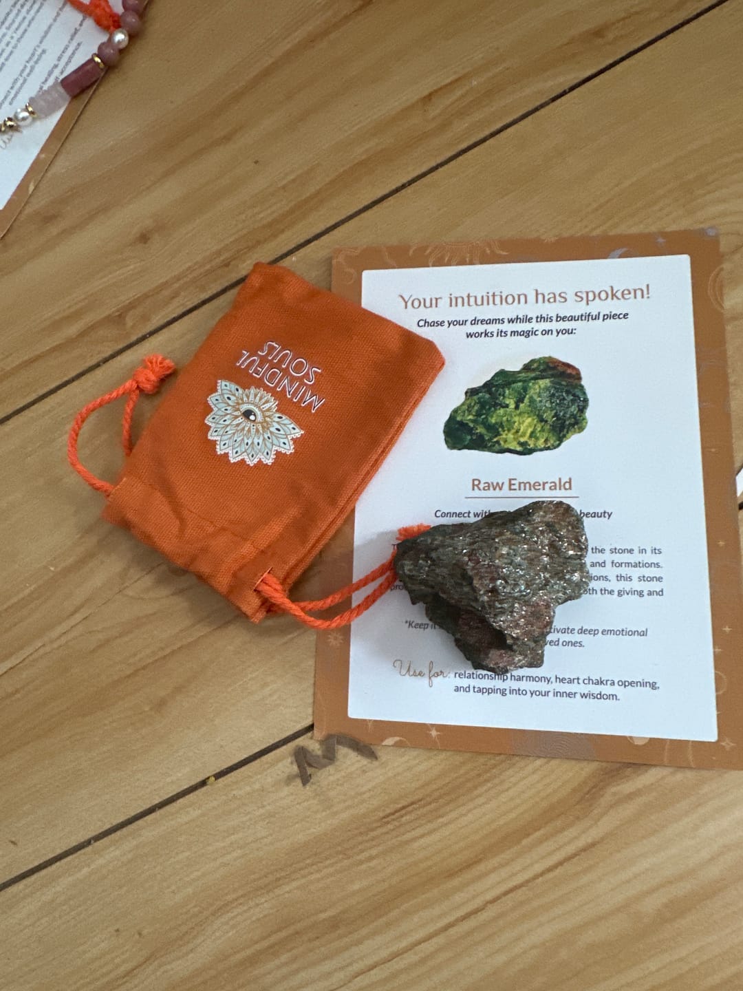 Customer photo review of Genuine Natural Crystal Subscription Add-on