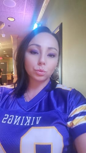 Customer photo review of Custom White Royal-Black Classic Style Mesh Authentic Football Jersey