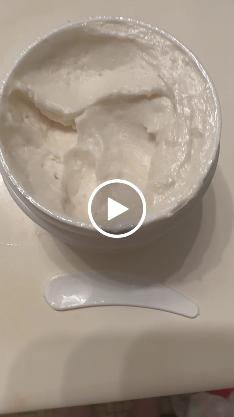 Customer video review of Honeybee Foaming Bath Butter