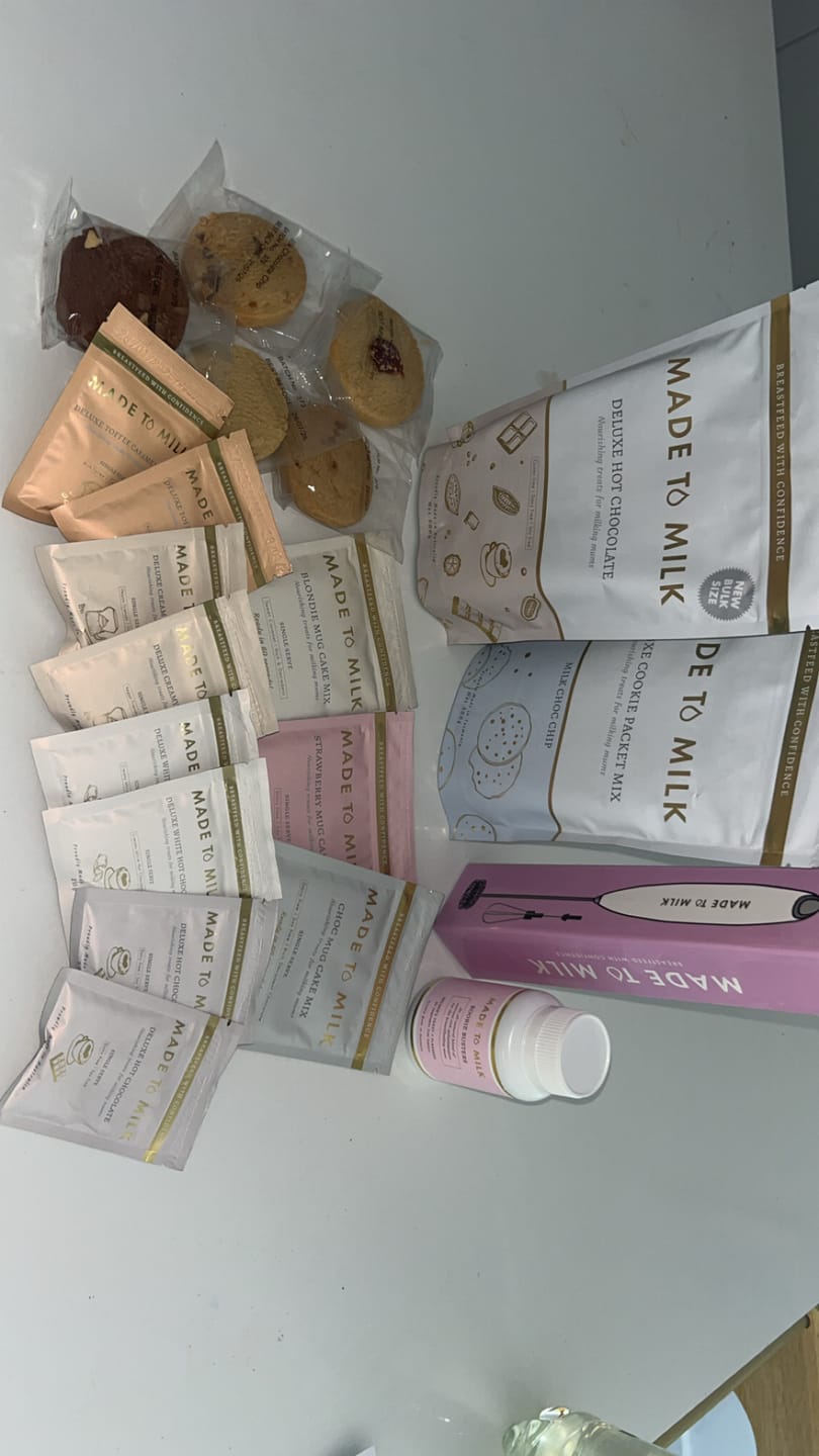 Customer photo review of Ultimate Lactation Sample Pack
