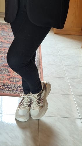 Customer photo review of Tennis Buffalo Leopard beige