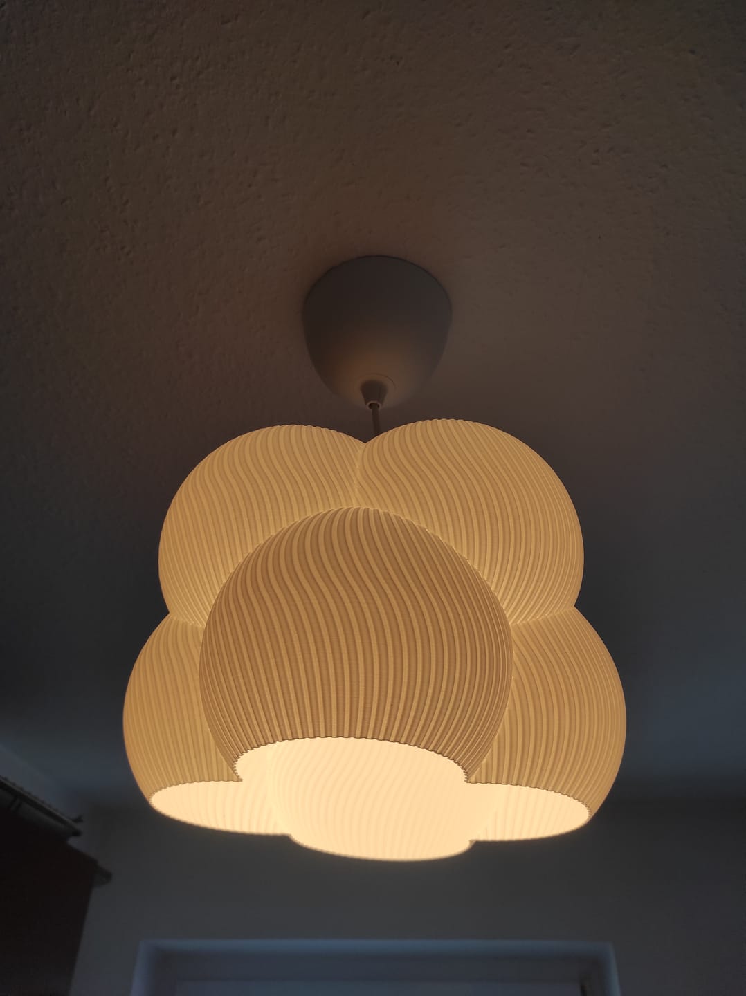Customer photo review of Bubble Lampenschirm