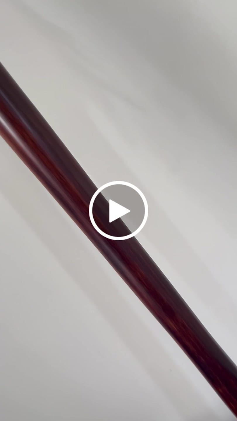 Customer video review of Full Size Taiaha with Greenstone Tongue (Stand Optional)