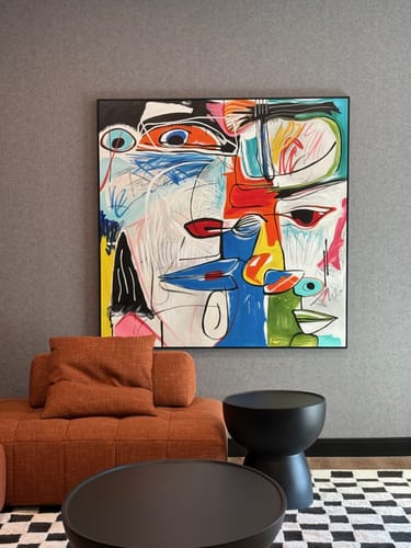 Customer review photo for Abstract Graffiti Art #GA025