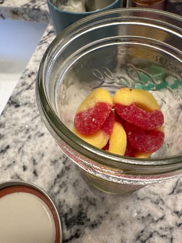 Customer photo review of Pink Lemonade Rings 150mg