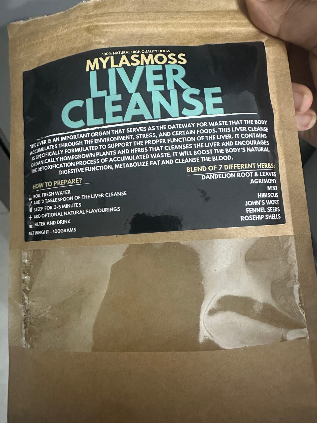 Customer photo review of Liver Cleanse