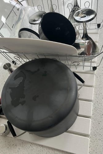 Customer photo review of Stone Dish Drying Mat