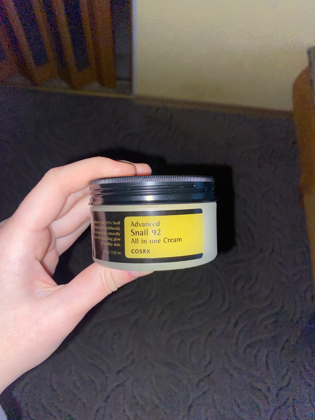 Customer photo review of Aktīvas iedarbības krēms ar gliemežu mucīnu Cosrx Advanced Snail 92 All in One Cream