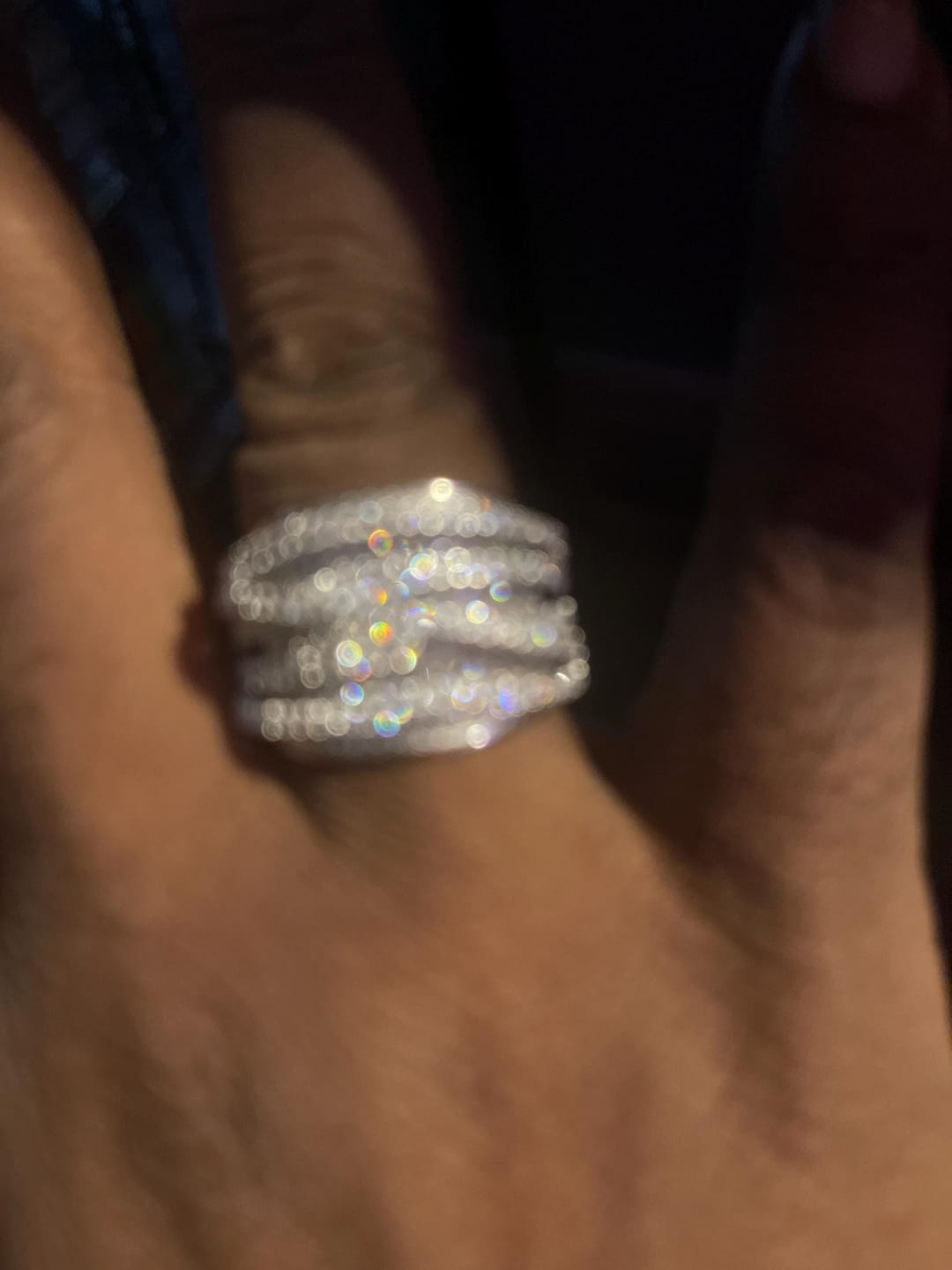 Customer photo review of Infinity Embrace Ring