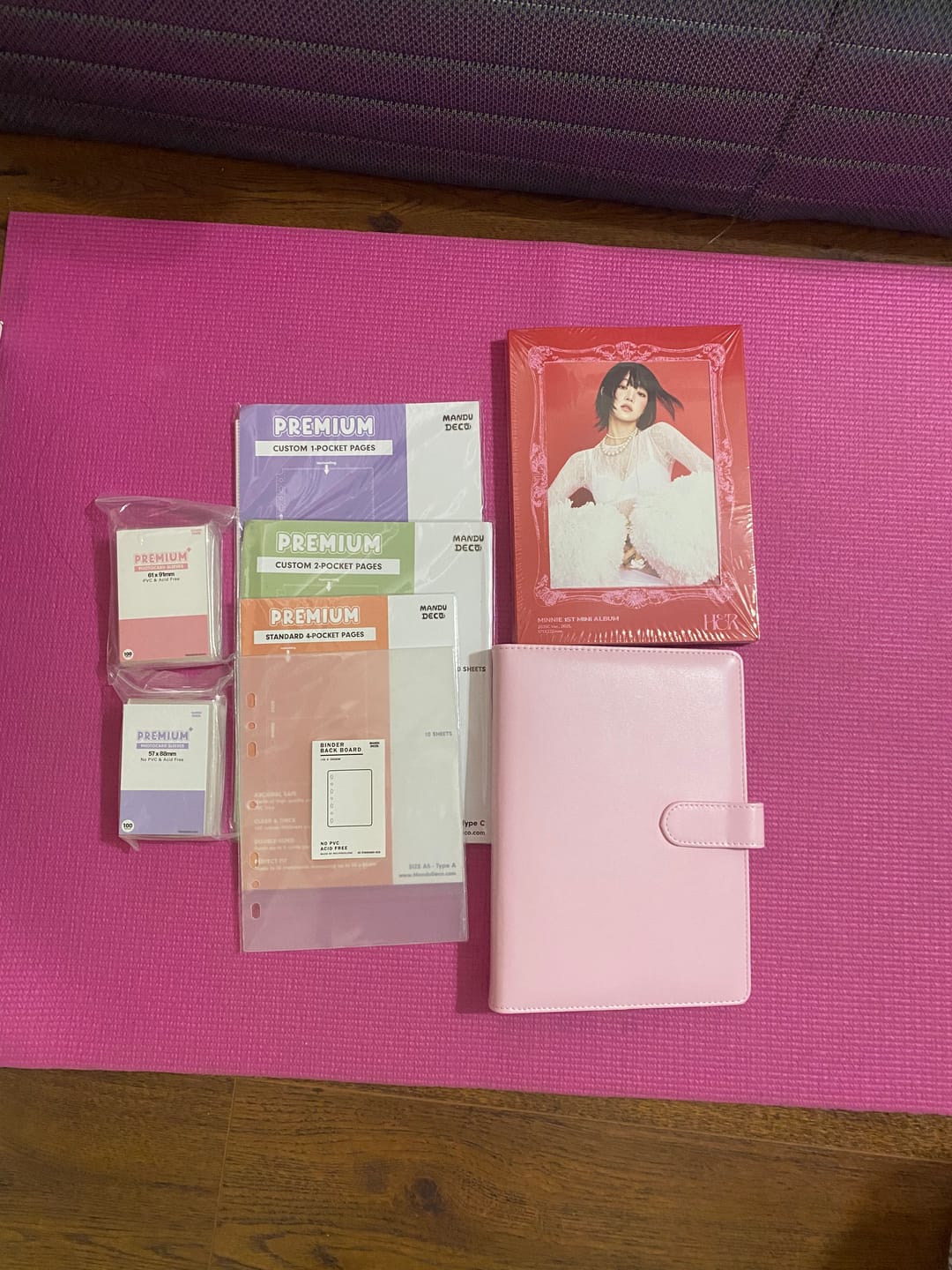 Customer photo review of CUSTOM A5 POCKET PAGES