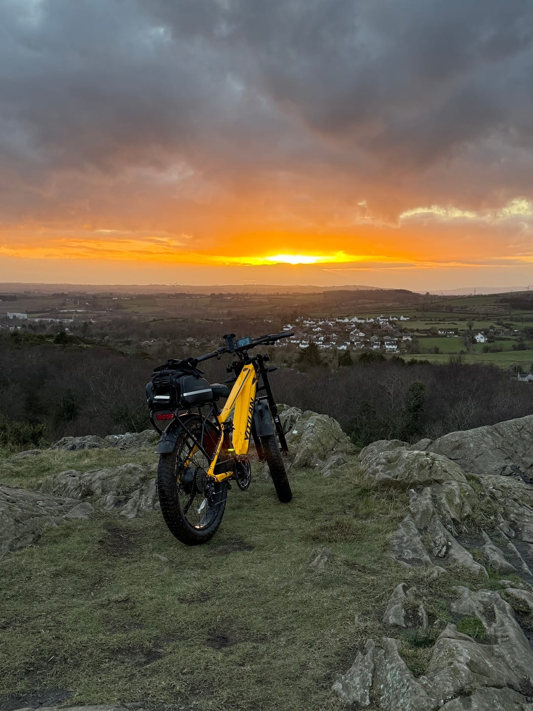 Customer photo review of T7 Full Suspension Mountain E-bike