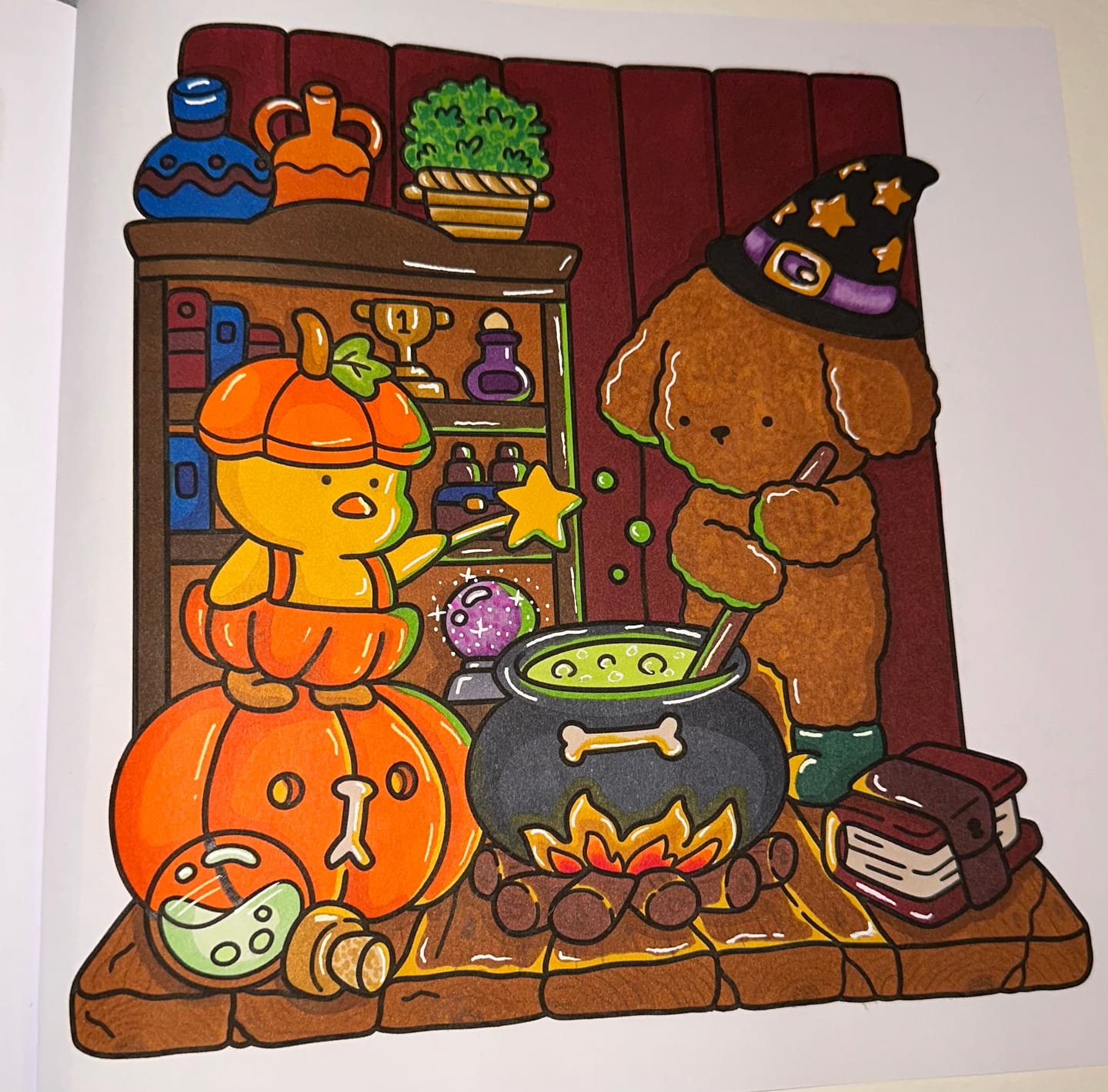 Customer photo review of Ohuhu Honolulu S 48 Colors Dual Soft Tips Alcohol Art Markers, Brush & Soft Chisel