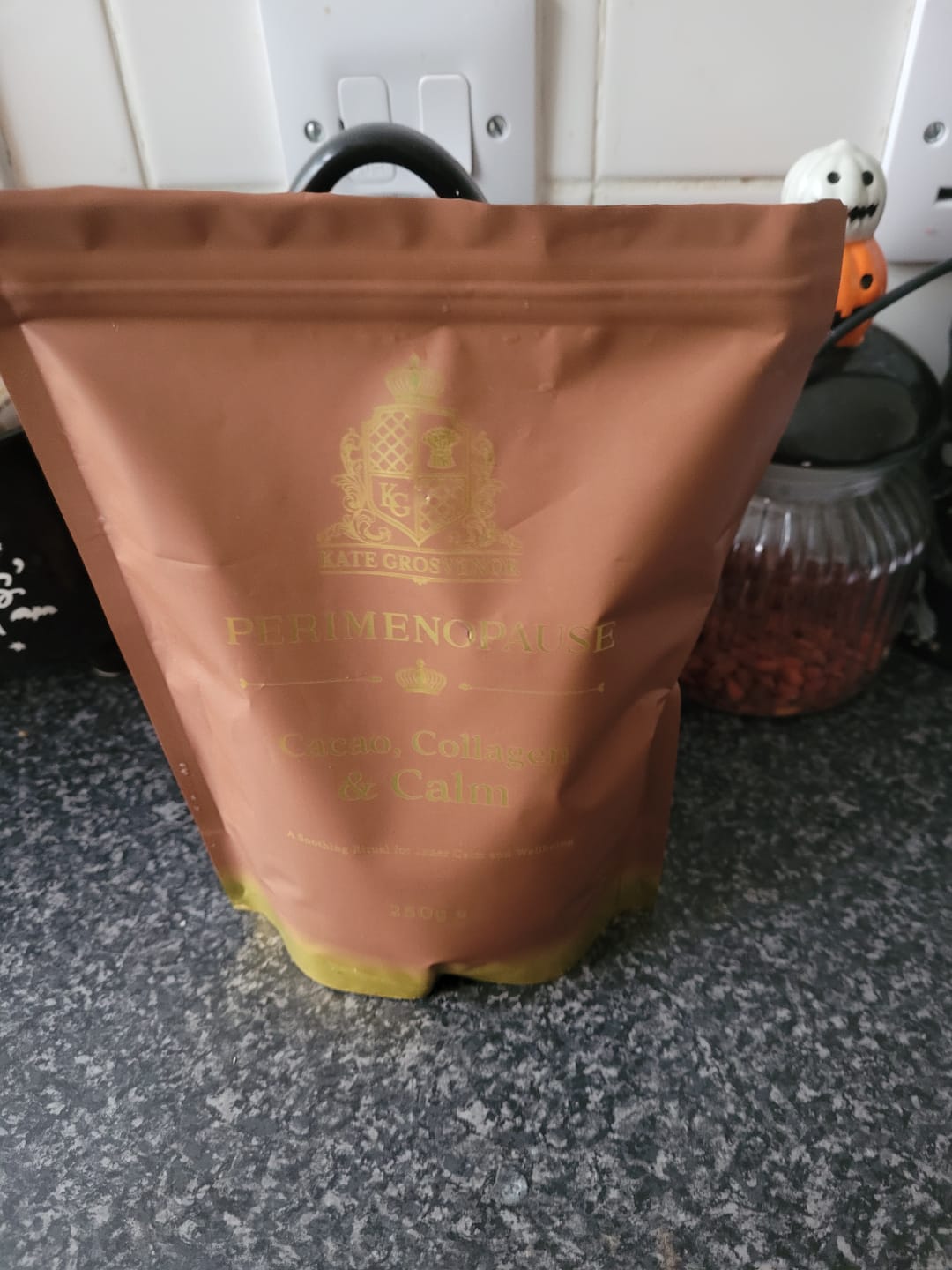 Customer photo review of Perimenopause Cacao, Collagen & Calm