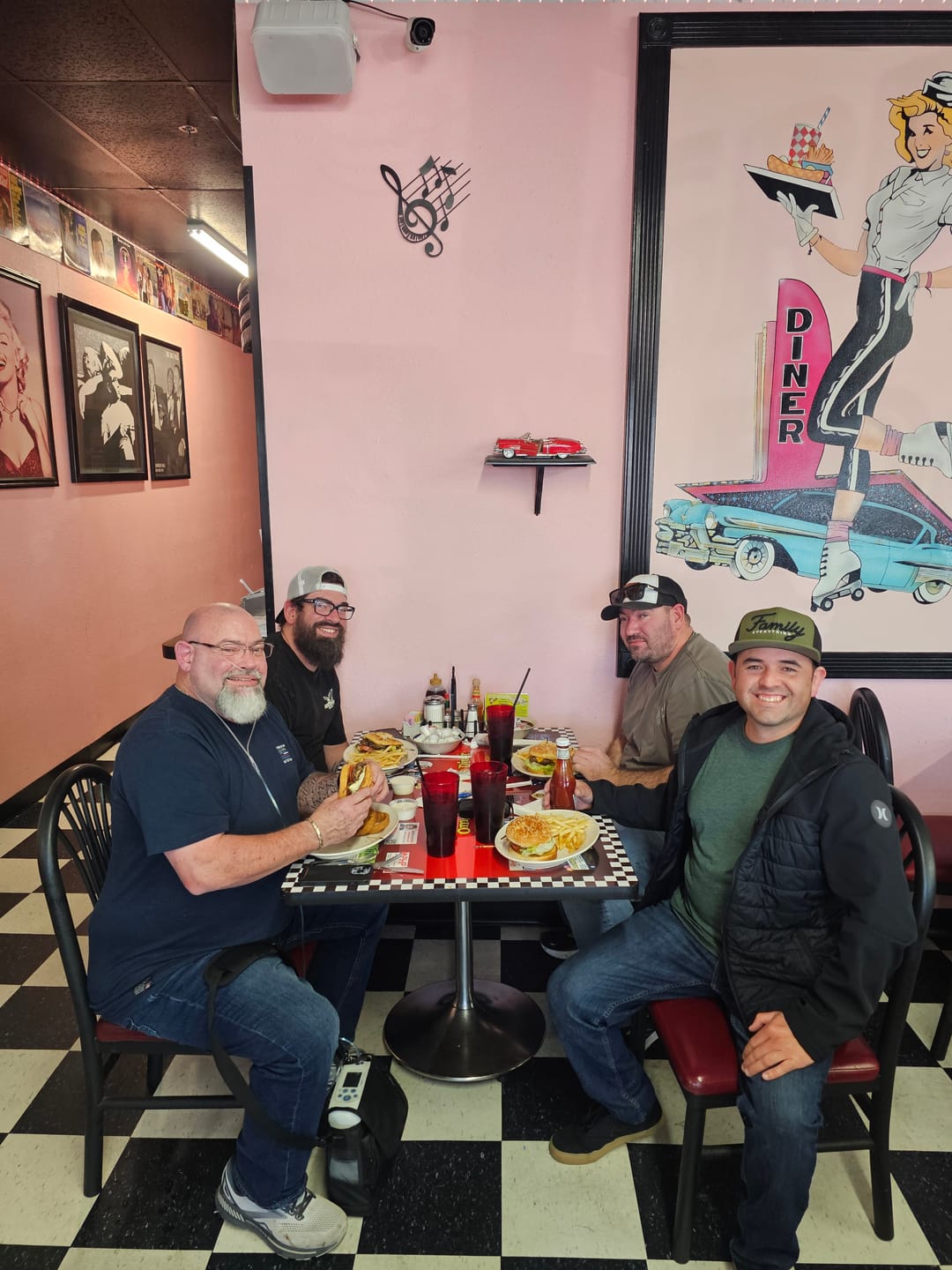 Customer photo review of Family | Everything Flat Bill Trucker Snapback