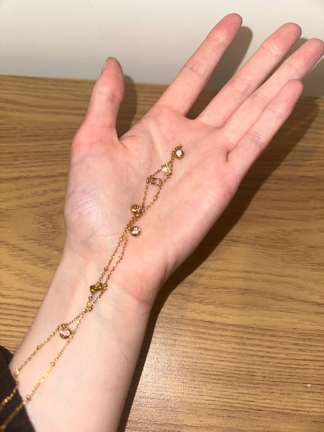 Customer photo review of Celesta Charm Bracelet