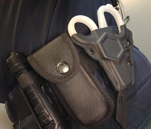 Customer photo review of Black PRO/V2/ECO Shear Kydex Holder with Adjustable Retention | ONE SHEAR®