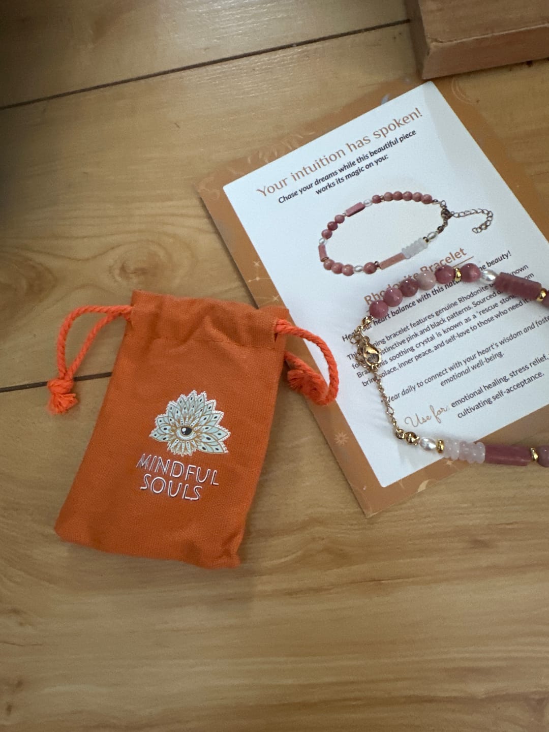 Customer photo review of Gemstone Jewelry Subscription Add-on