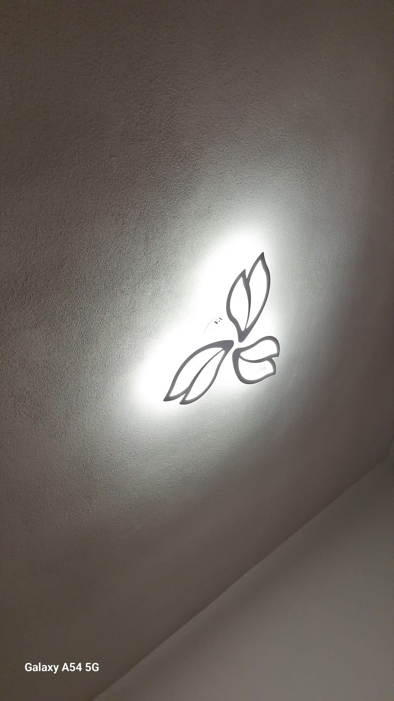 Customer photo review of Lustra LED Mini ANEMONE Echivalent 300W Telecomanda