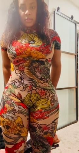 Customer photo review of Coi Jumpsuit