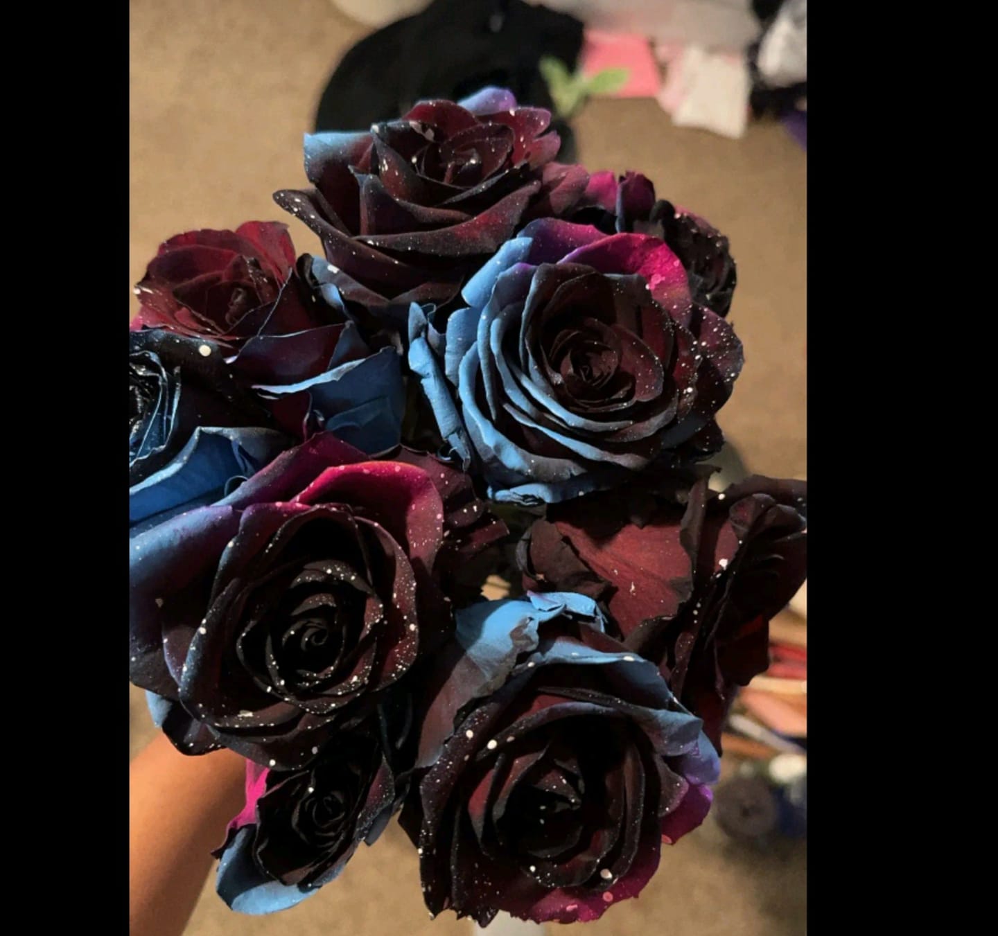 Customer photo review of Starry Galaxy Roses