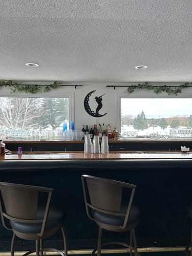 Customer photo review of Golf Ball - Metal Wall Art