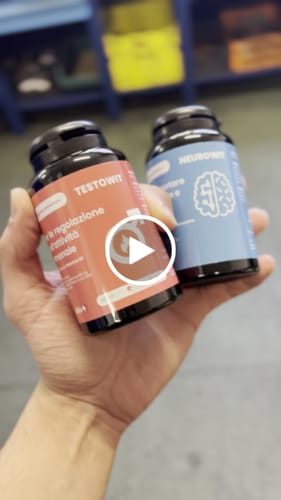 Customer video review of TESTOWIT - Regolazione ormonale 120 cps NEW!