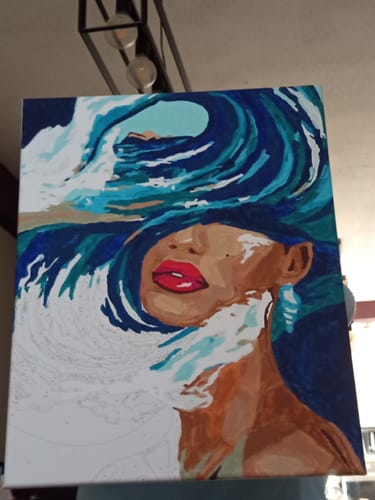 Customer photo review of צביעה לפי מספרים - BS37549