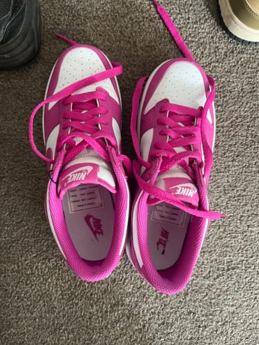 Customer photo review of Nike Dunk Low Active Fuchsia (GS)