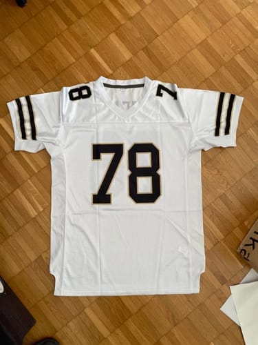 Customer photo review of Custom Football Jersey Personalized Team Sport Practice Uniforms for Men Women Youth