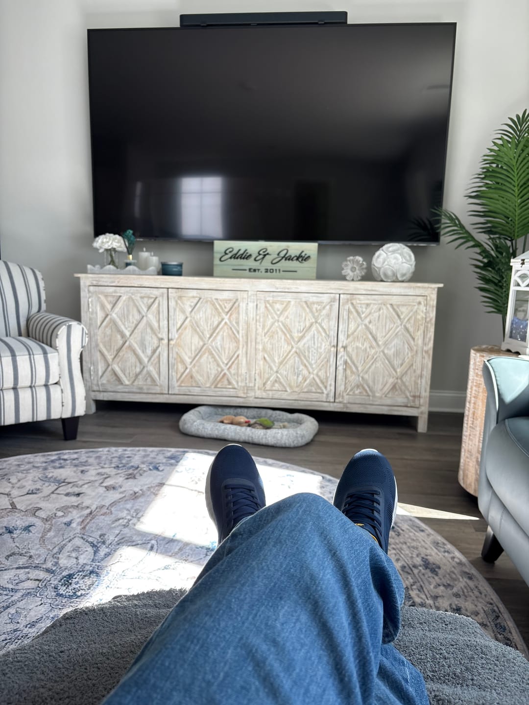 Customer photo review of American Eagle Metal Sign