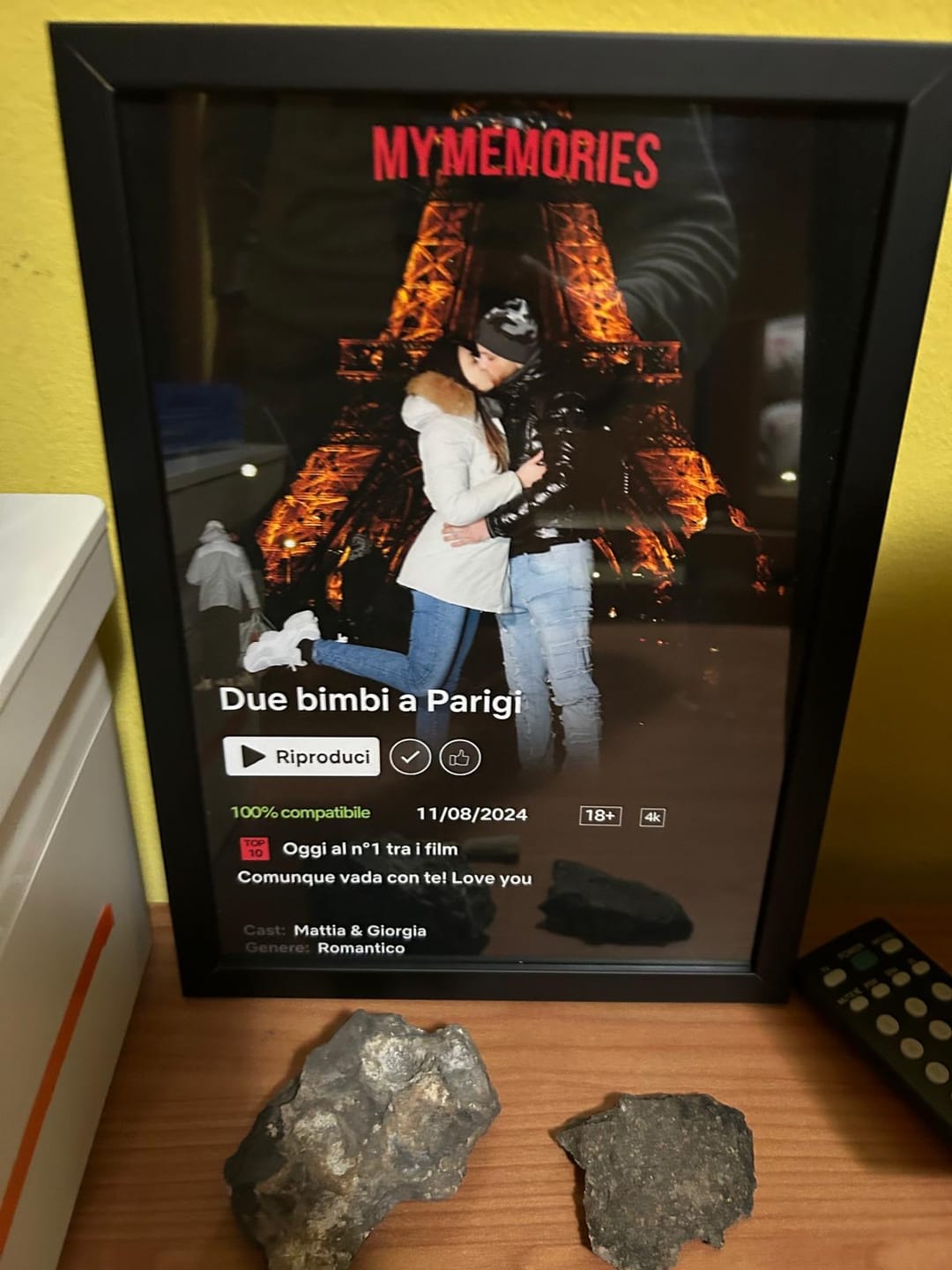Customer photo review of MyMemories - Poster Netflix