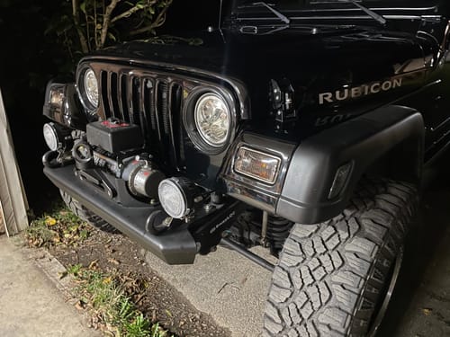 Customer photo review of 7" VX Series LED Headlight Kit - Chrome | White Halo