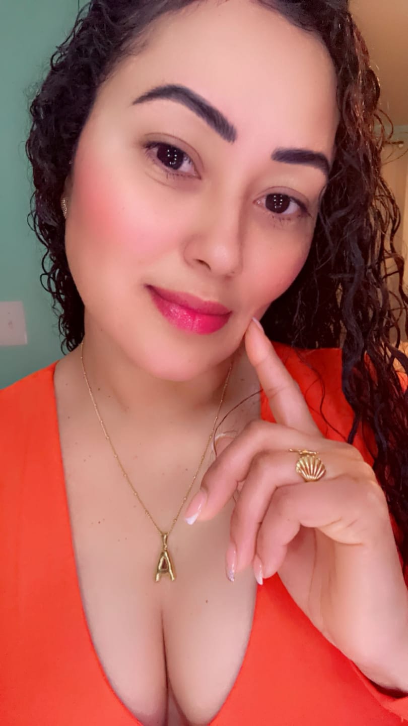Customer photo review of Alphabet Necklace