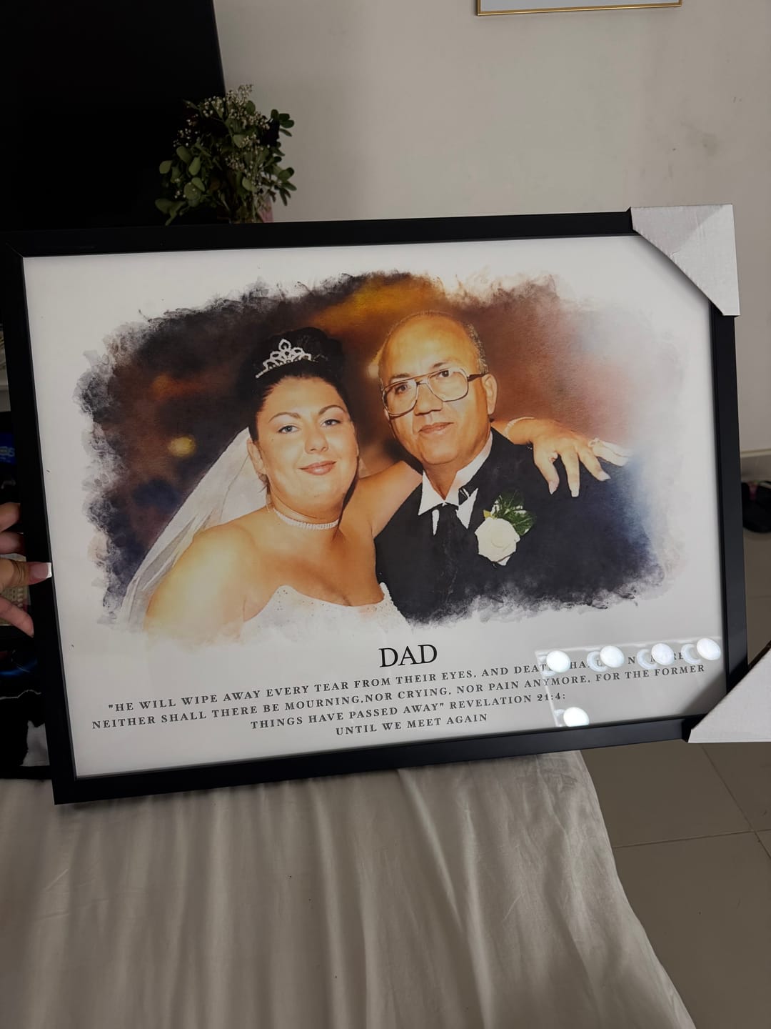 Customer photo review of Custom Family Photo Portrait