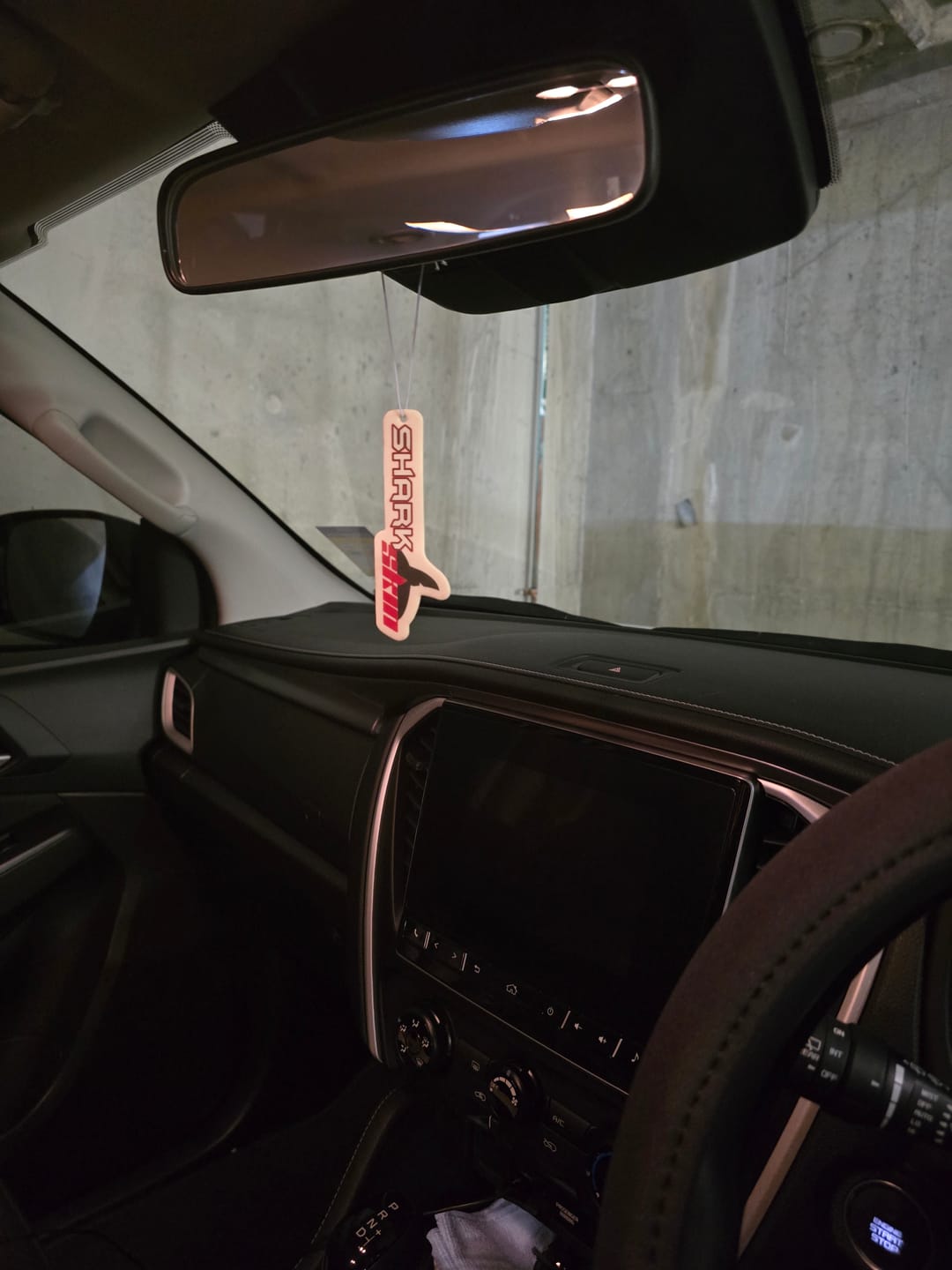 Customer photo review of Sharkskin Ocean Scent Car Air Freshener – Long-Lasting Freshness for Your Ride