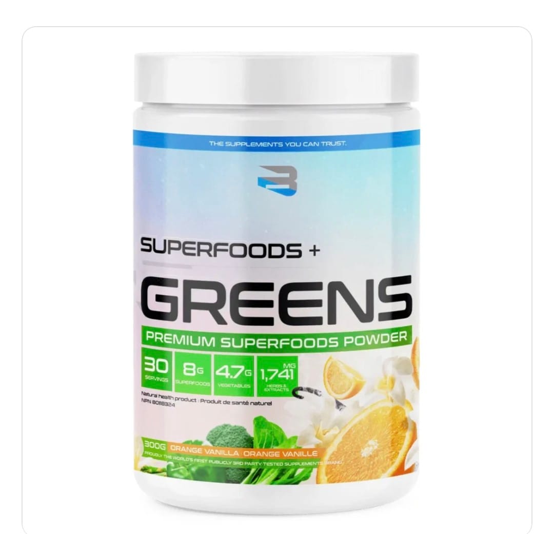 Customer photo review of Believe Supplements - Superfoods + Greens - 300g