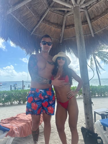 Customer photo review of Nalani String Bottom X Red