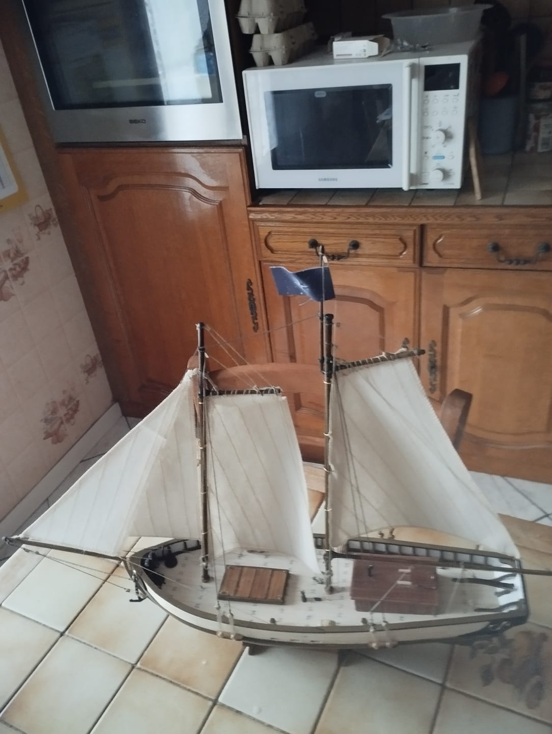 Customer photo review of Maqueta Barco Polaris Starter Pack