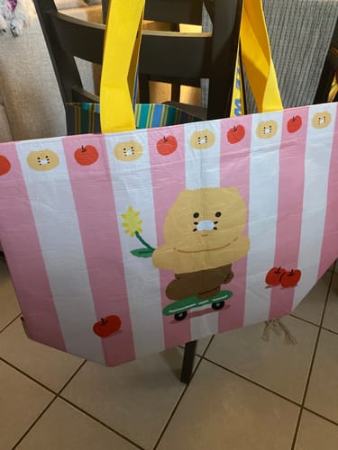 Customer photo review of Kakao Friends - Choonsik Reusable Bag
